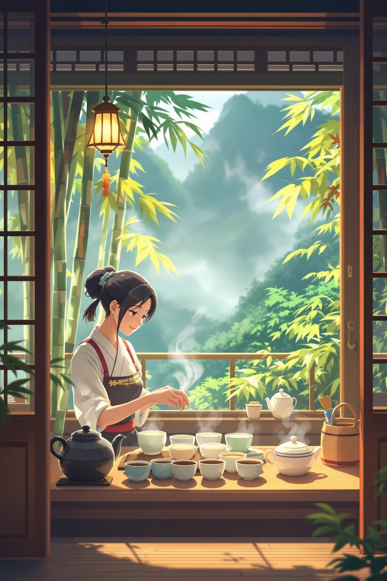 韩漫大全推荐 - 茶香漫游记